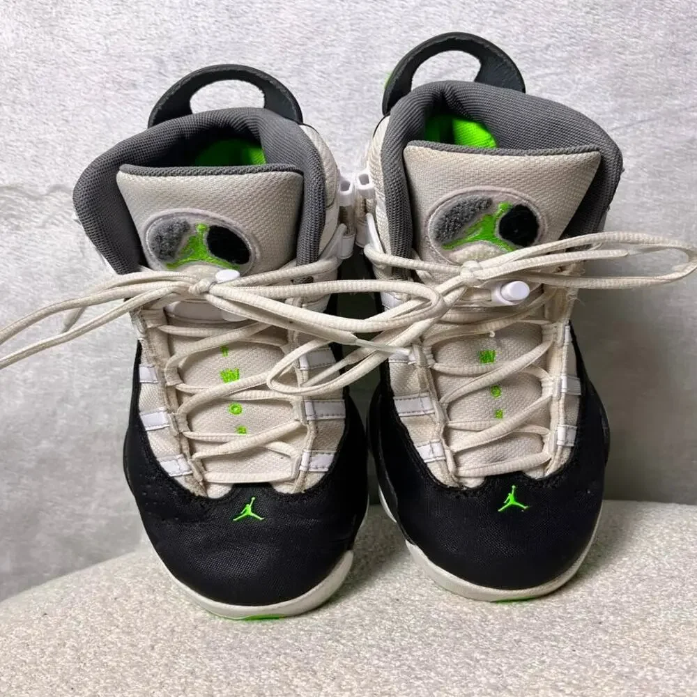 Nike Jordan 6 Rings GS Altitude Green Mid Top Youth 7 Basketball Jumpman GOATed